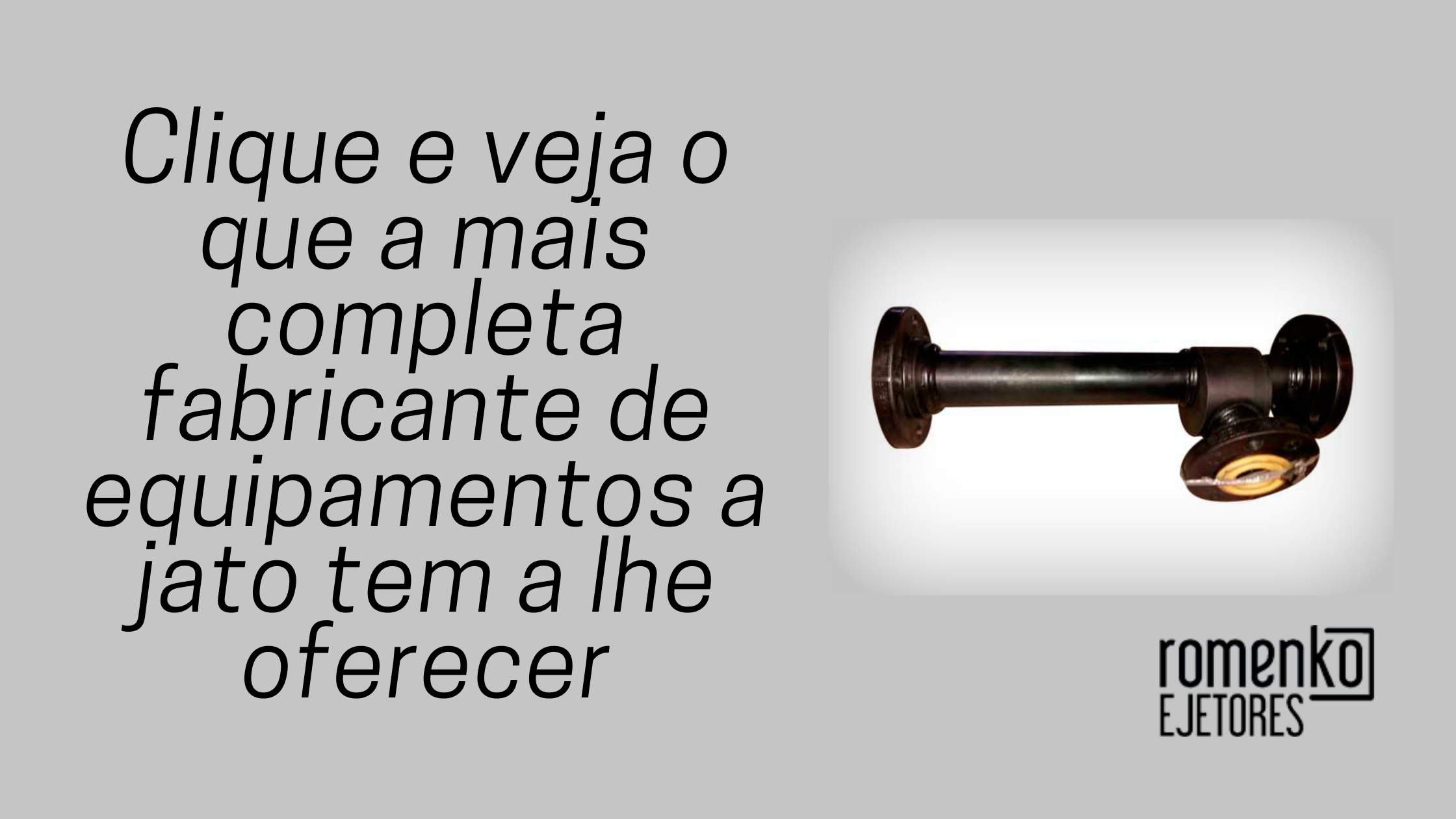 Fabricante de equipamentos a jato em SP
